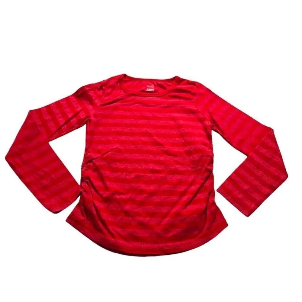 Hanes stripped longsleeve shirt XS4/5